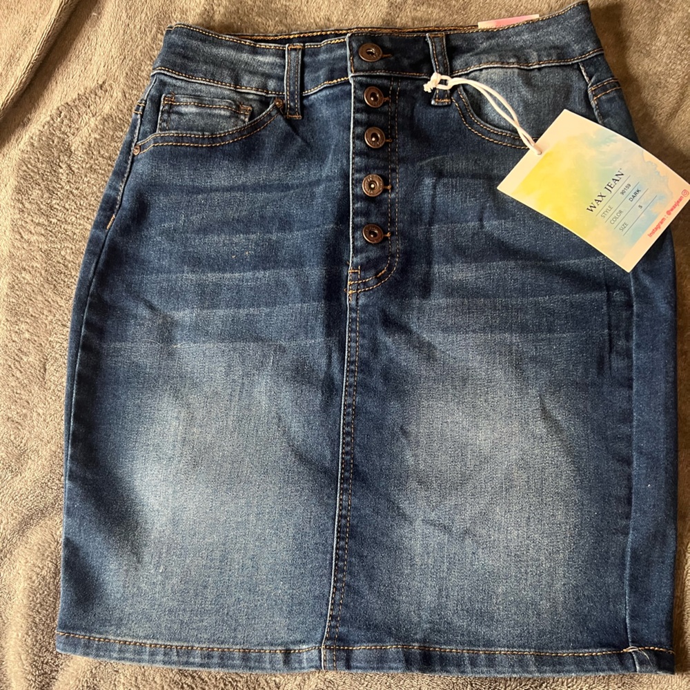 Denim Jean Skirt
